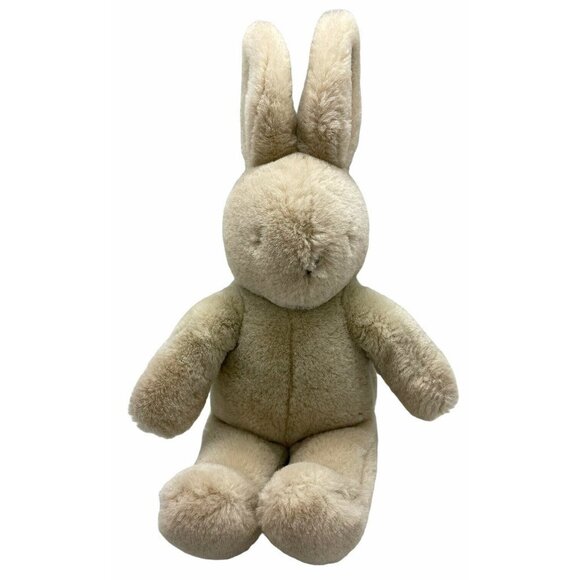 Vtg Vintage Dakin Tan Bunny Plush Daisy Kingdom 1987 Stuffed Kids Toy Animal - Picture 1 of 7